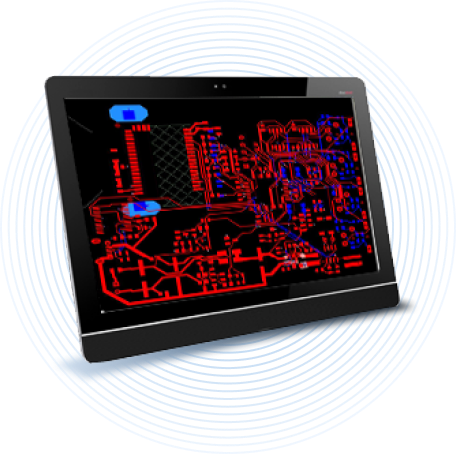 PCB design and layout software
