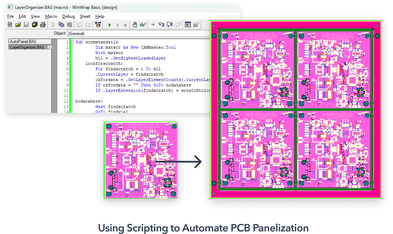 Using Scripting to Automate PCB Panelization