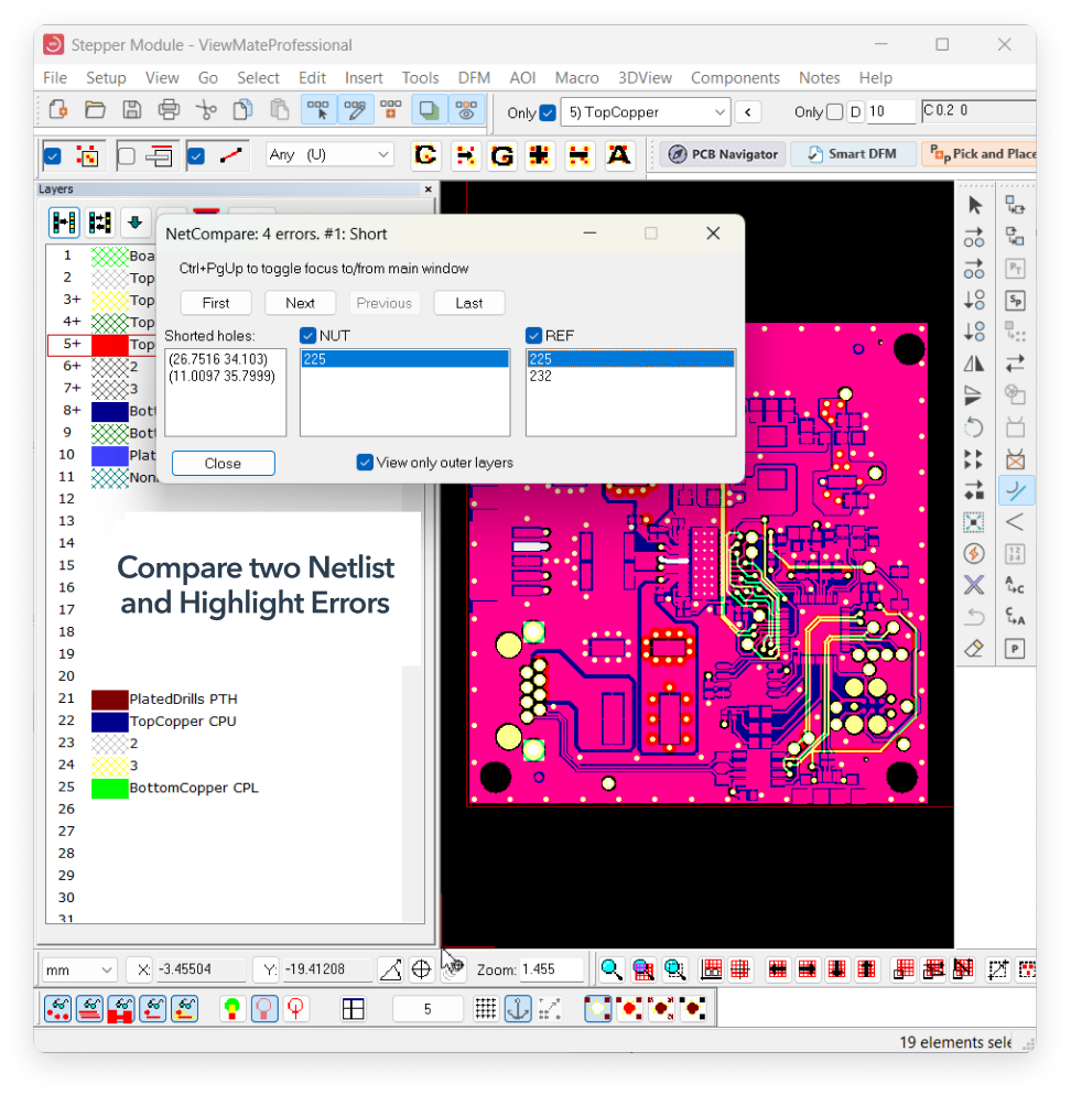 Import netlist files
